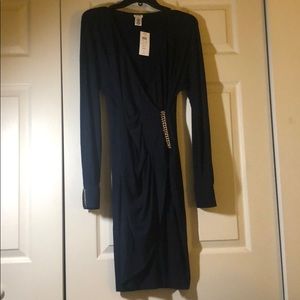 NWT Cache Wrap style Long sleeve Dress
